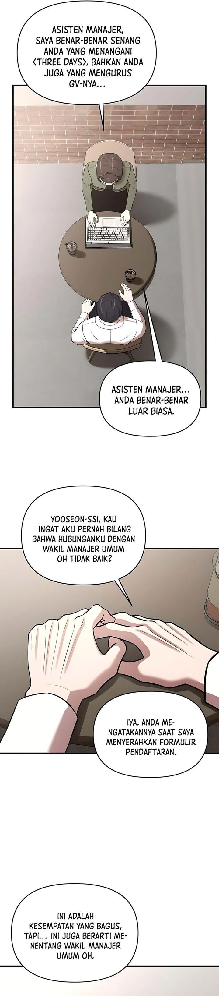 When a Genius Office Worker Goes Too Far Chapter 21 Bahasa Indonesia