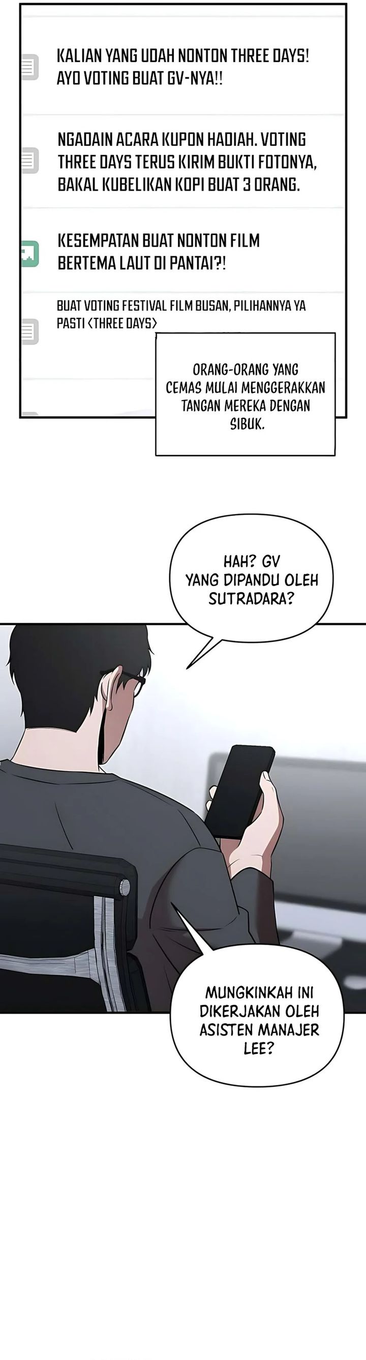 When a Genius Office Worker Goes Too Far Chapter 21 Bahasa Indonesia