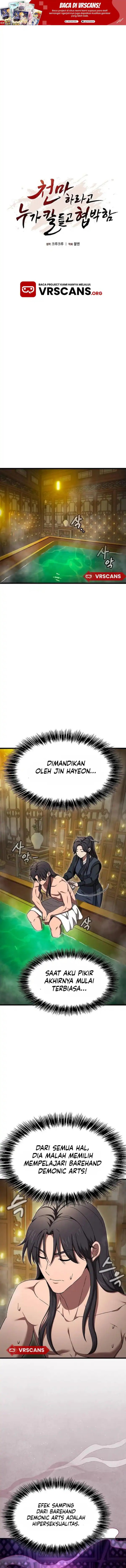 Who’s threatening you with a knife to make you a Heavenly Demon? chapter 5