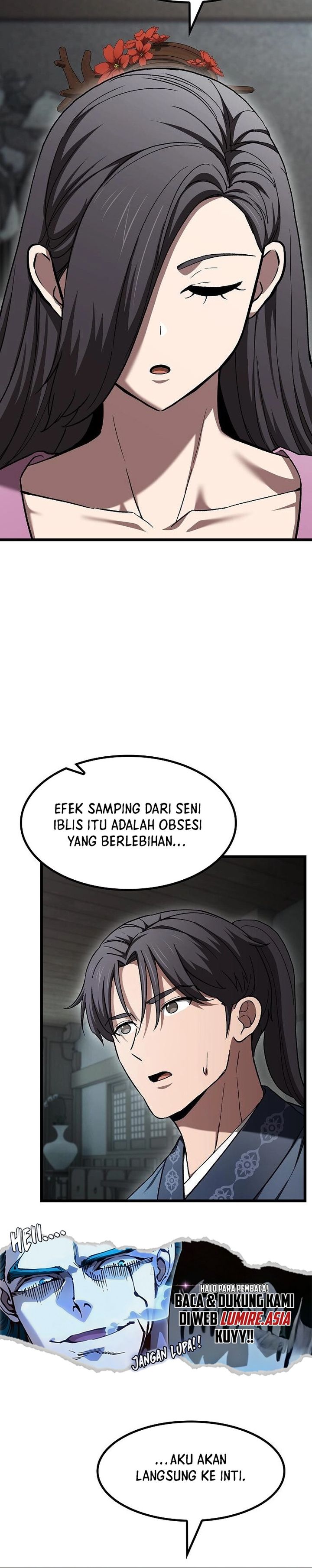 Who’s threatening you with a knife to make you a Heavenly Demon? Chapter 12 Bahasa Indonesia