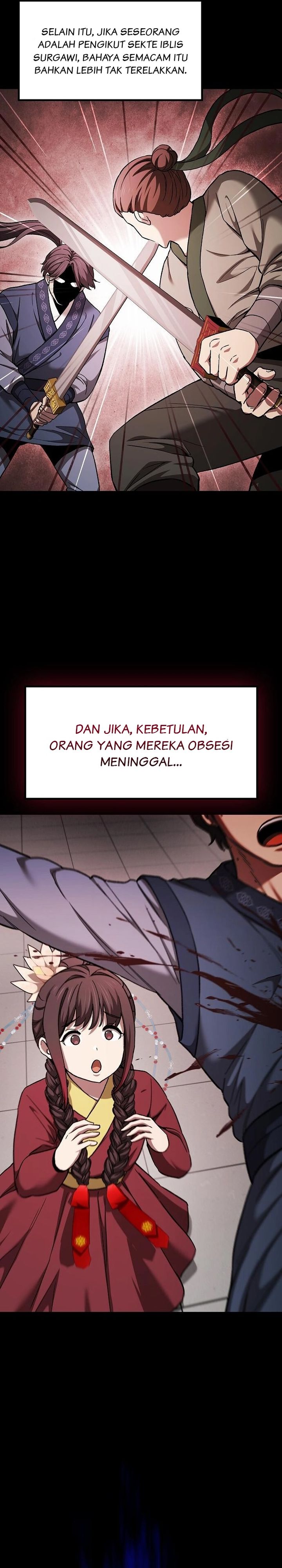 Who’s threatening you with a knife to make you a Heavenly Demon? Chapter 12 Bahasa Indonesia