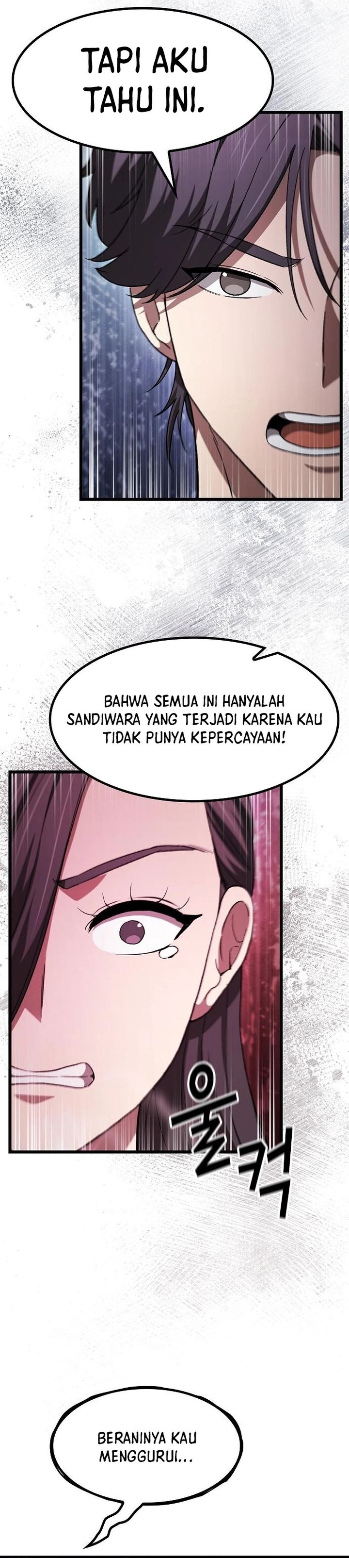 Who’s threatening you with a knife to make you a Heavenly Demon? Chapter 12 Bahasa Indonesia