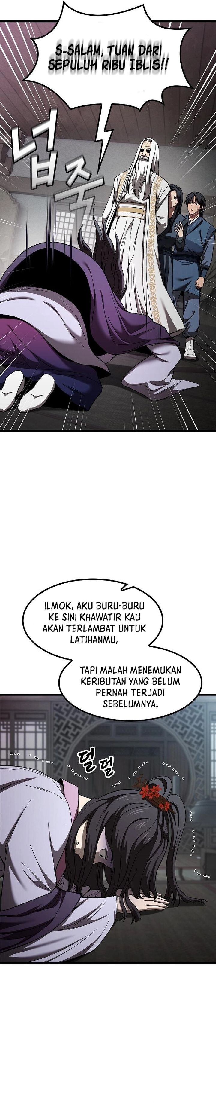Who’s threatening you with a knife to make you a Heavenly Demon? Chapter 12 Bahasa Indonesia