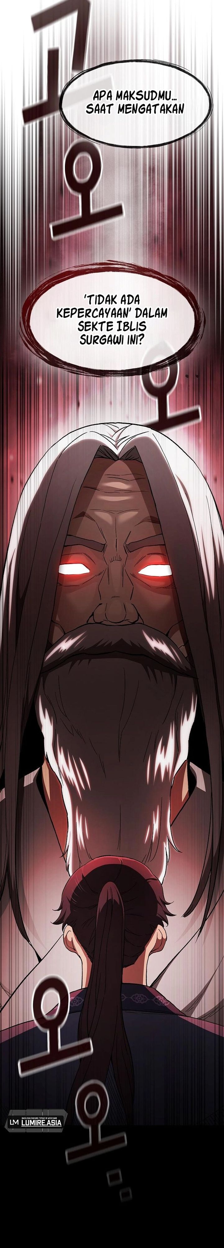 Who’s threatening you with a knife to make you a Heavenly Demon? Chapter 12 Bahasa Indonesia