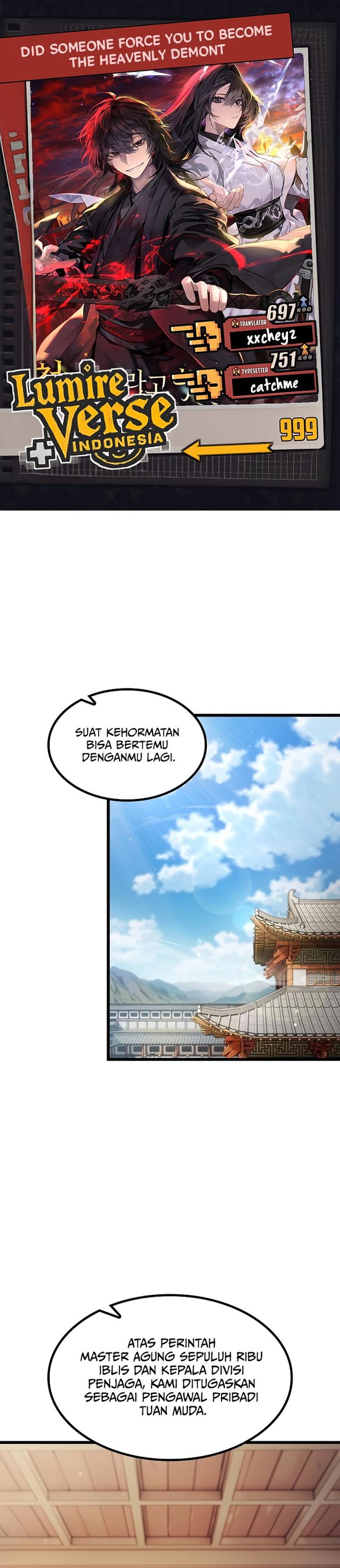 Who’s threatening you with a knife to make you a Heavenly Demon? chapter 17