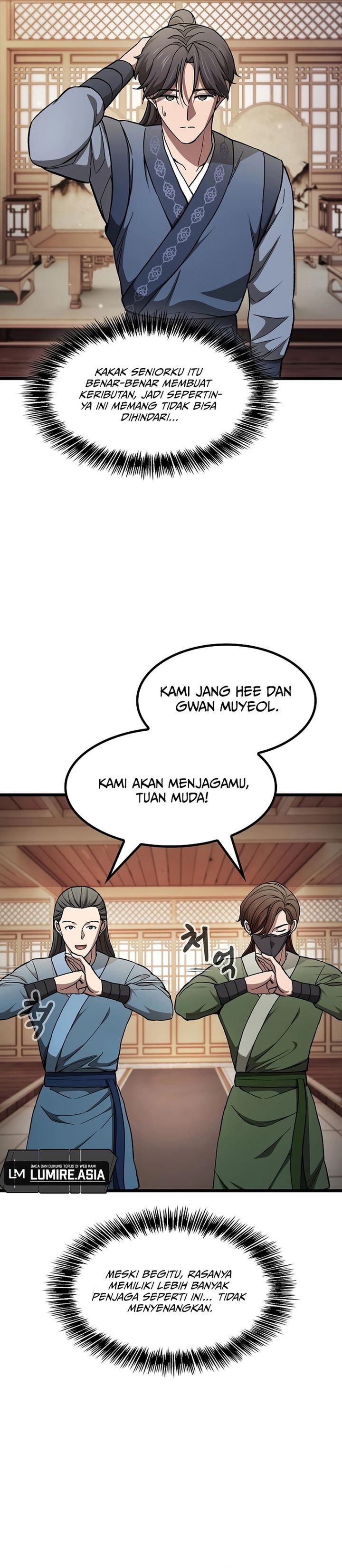 Who’s threatening you with a knife to make you a Heavenly Demon? chapter 17