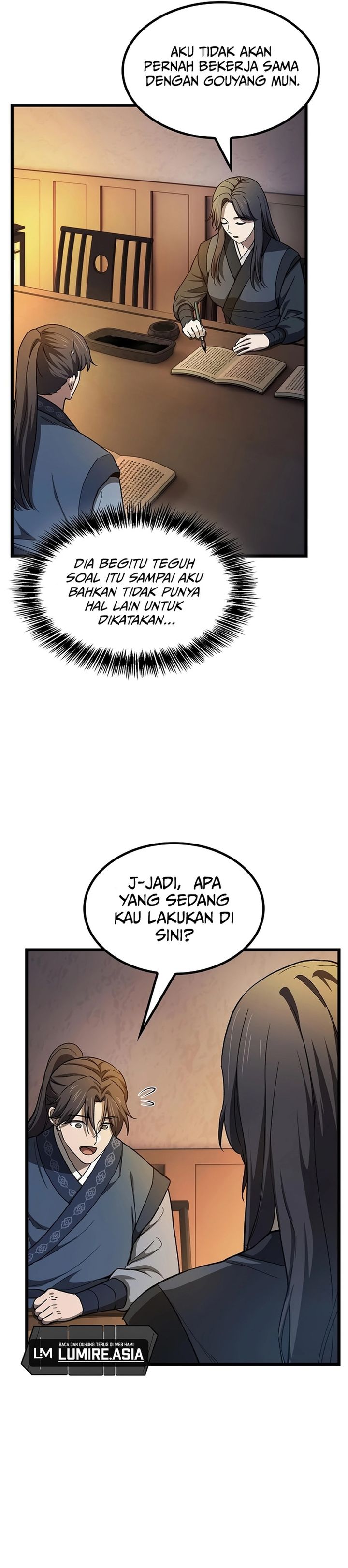 Who’s threatening you with a knife to make you a Heavenly Demon? chapter 17