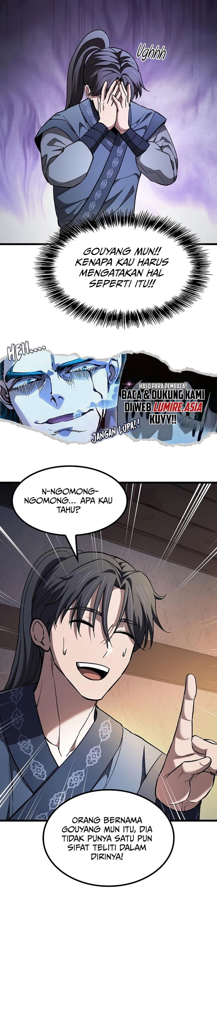 Who’s threatening you with a knife to make you a Heavenly Demon? chapter 17