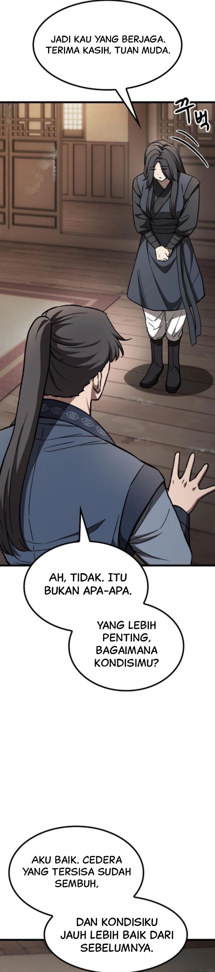 Who’s threatening you with a knife to make you a Heavenly Demon? Chapter 20 Bahasa Indonesia