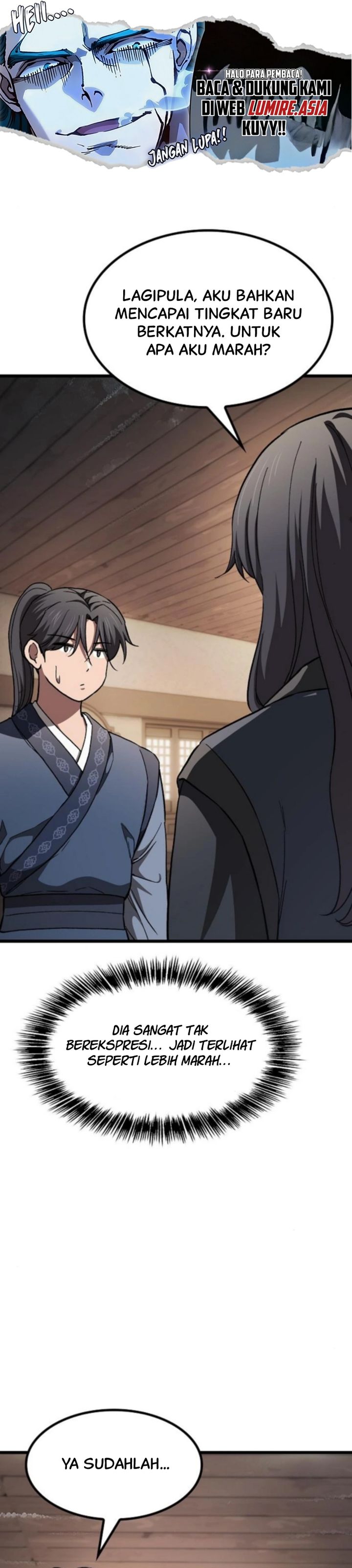 Who’s threatening you with a knife to make you a Heavenly Demon? Chapter 20 Bahasa Indonesia