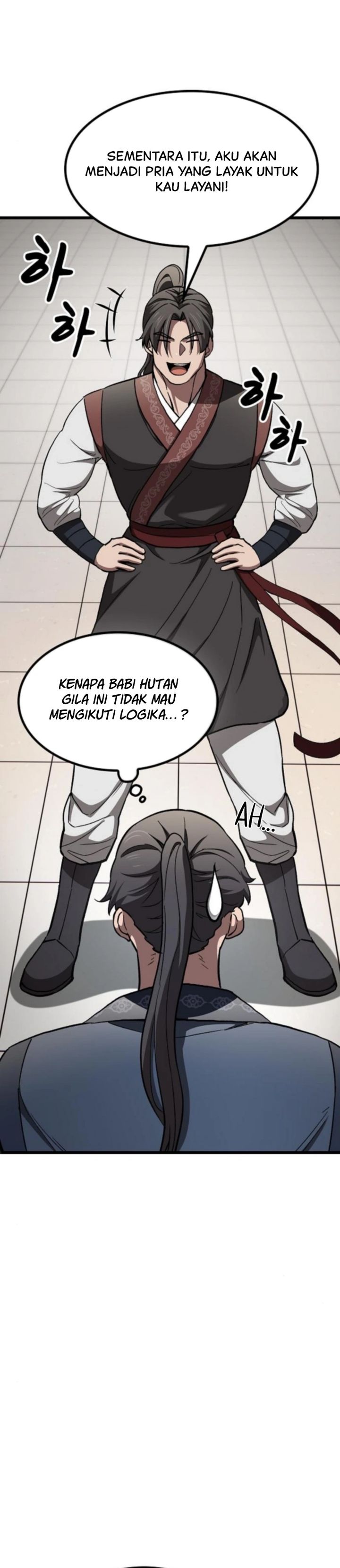 Who’s threatening you with a knife to make you a Heavenly Demon? Chapter 20 Bahasa Indonesia