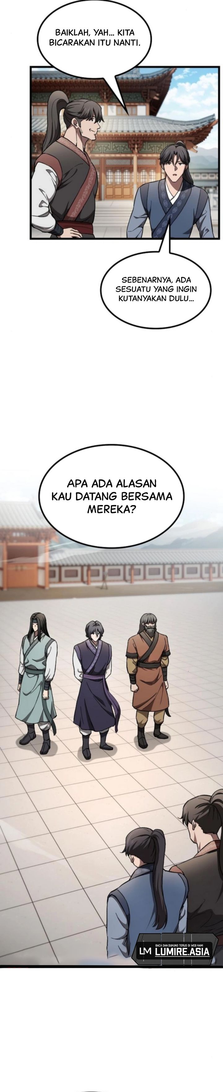 Who’s threatening you with a knife to make you a Heavenly Demon? Chapter 20 Bahasa Indonesia