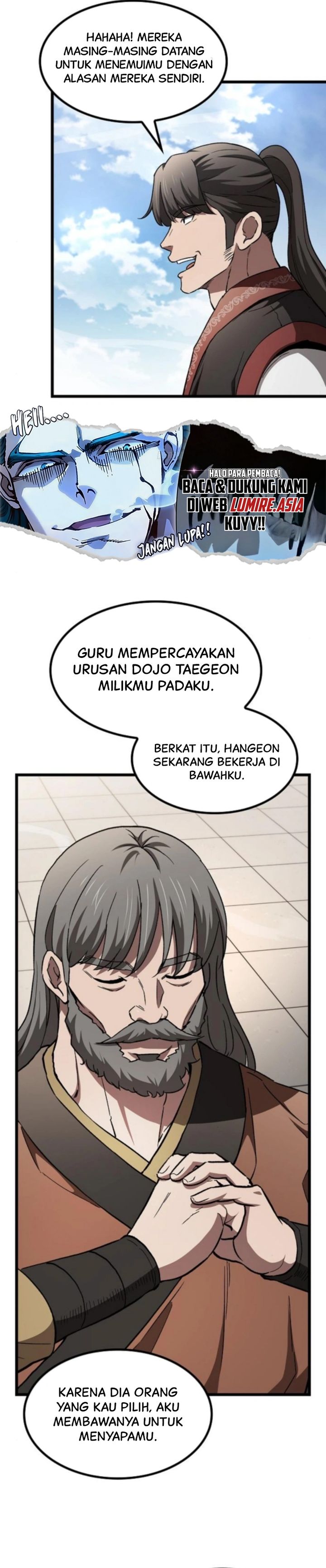 Who’s threatening you with a knife to make you a Heavenly Demon? Chapter 20 Bahasa Indonesia