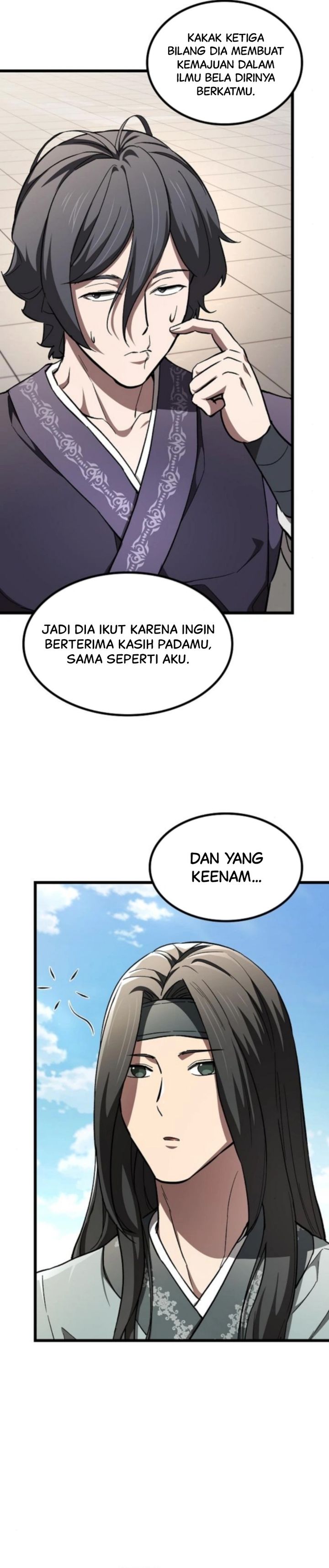Who’s threatening you with a knife to make you a Heavenly Demon? Chapter 20 Bahasa Indonesia