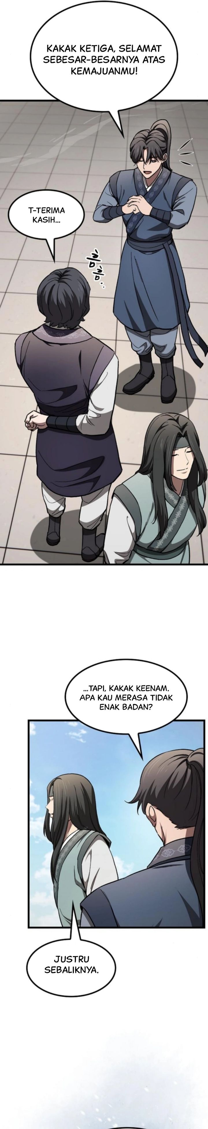 Who’s threatening you with a knife to make you a Heavenly Demon? Chapter 20 Bahasa Indonesia