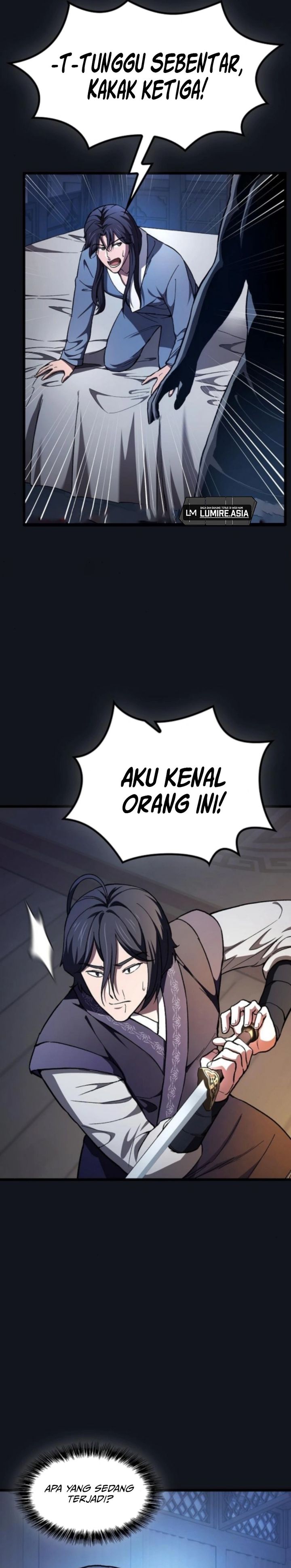Who’s threatening you with a knife to make you a Heavenly Demon? Chapter 20 Bahasa Indonesia