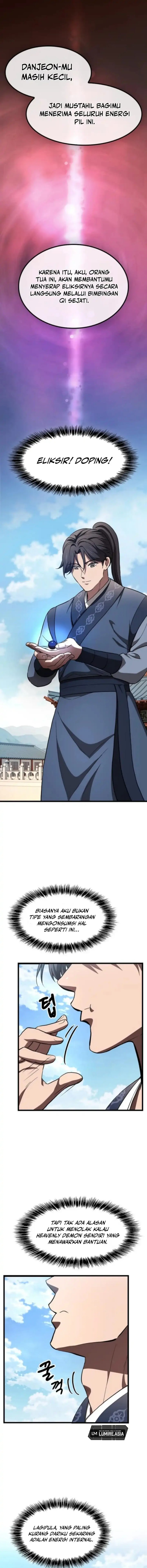 Who’s threatening you with a knife to make you a Heavenly Demon? Chapter 21 Bahasa Indonesia