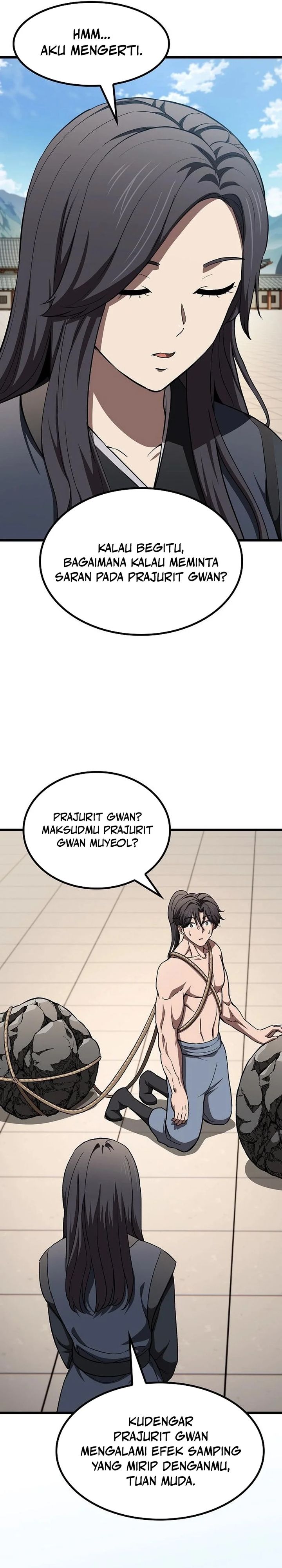 Who’s threatening you with a knife to make you a Heavenly Demon? Chapter 23 Bahasa Indonesia