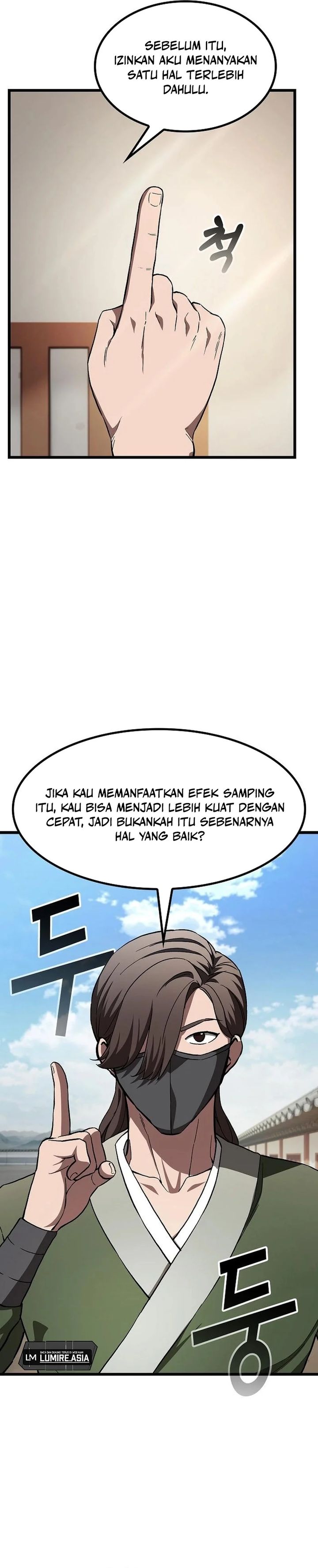 Who’s threatening you with a knife to make you a Heavenly Demon? Chapter 23 Bahasa Indonesia