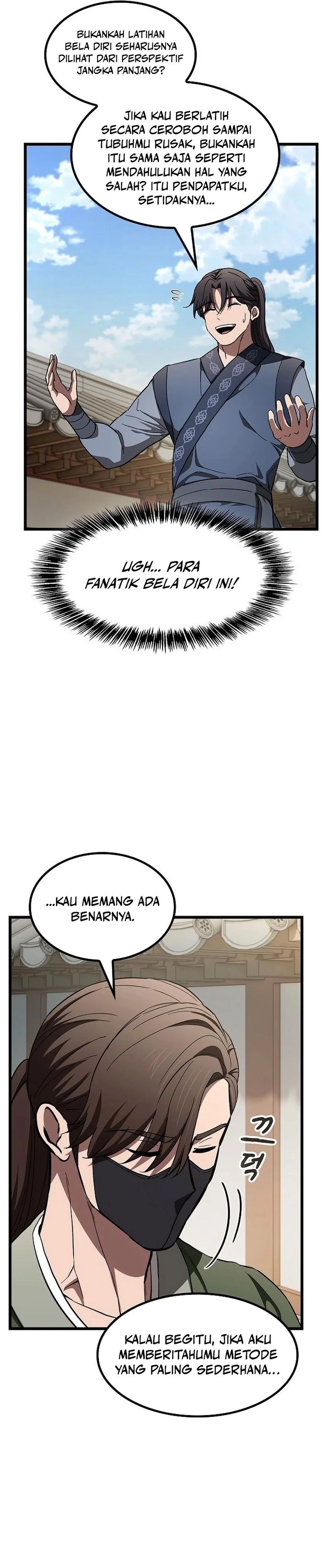Who’s threatening you with a knife to make you a Heavenly Demon? Chapter 23 Bahasa Indonesia