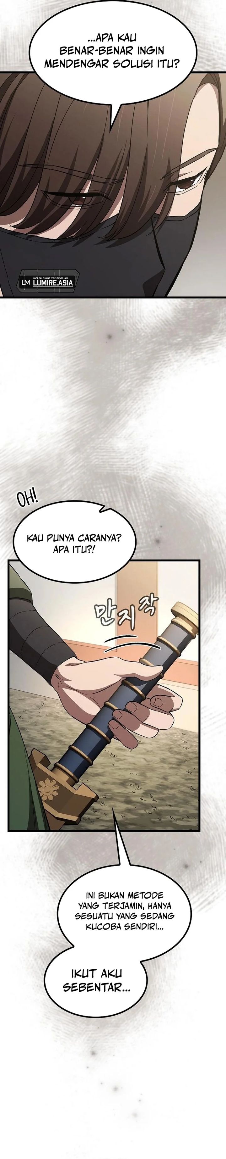 Who’s threatening you with a knife to make you a Heavenly Demon? Chapter 23 Bahasa Indonesia