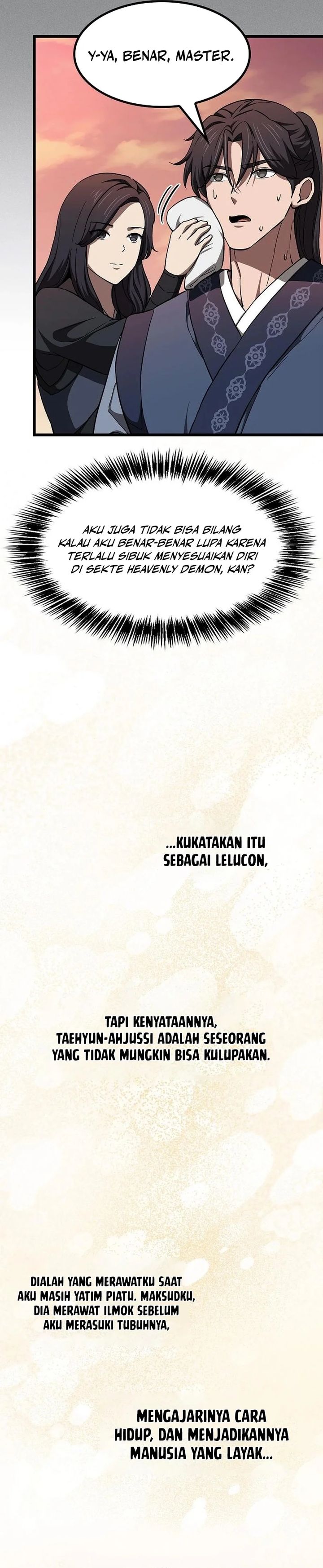 Who’s threatening you with a knife to make you a Heavenly Demon? Chapter 23 Bahasa Indonesia