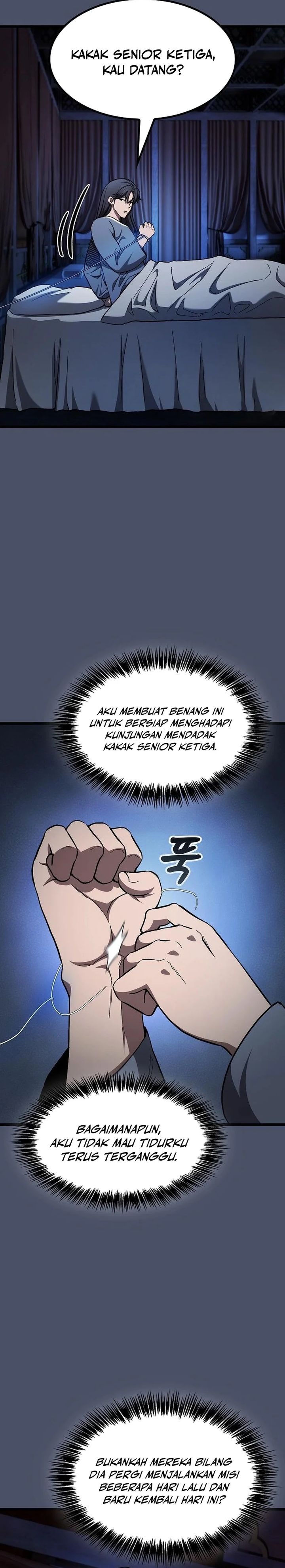 Who’s threatening you with a knife to make you a Heavenly Demon? Chapter 23 Bahasa Indonesia