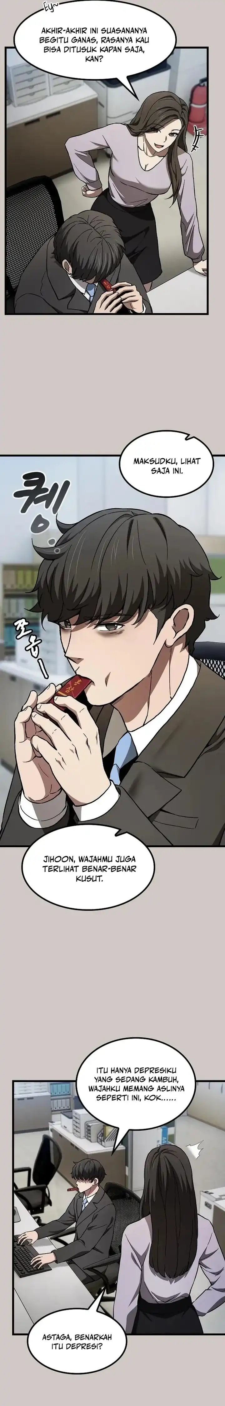 Who’s threatening you with a knife to make you a Heavenly Demon? Chapter 27 Bahasa Indonesia