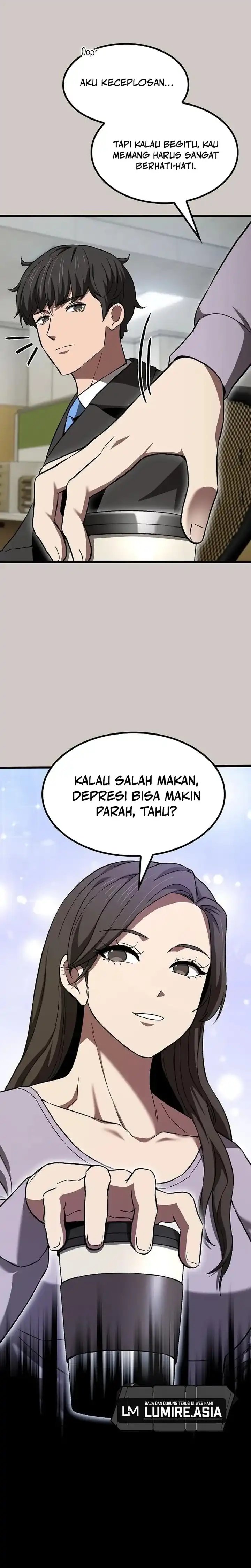 Who’s threatening you with a knife to make you a Heavenly Demon? Chapter 27 Bahasa Indonesia
