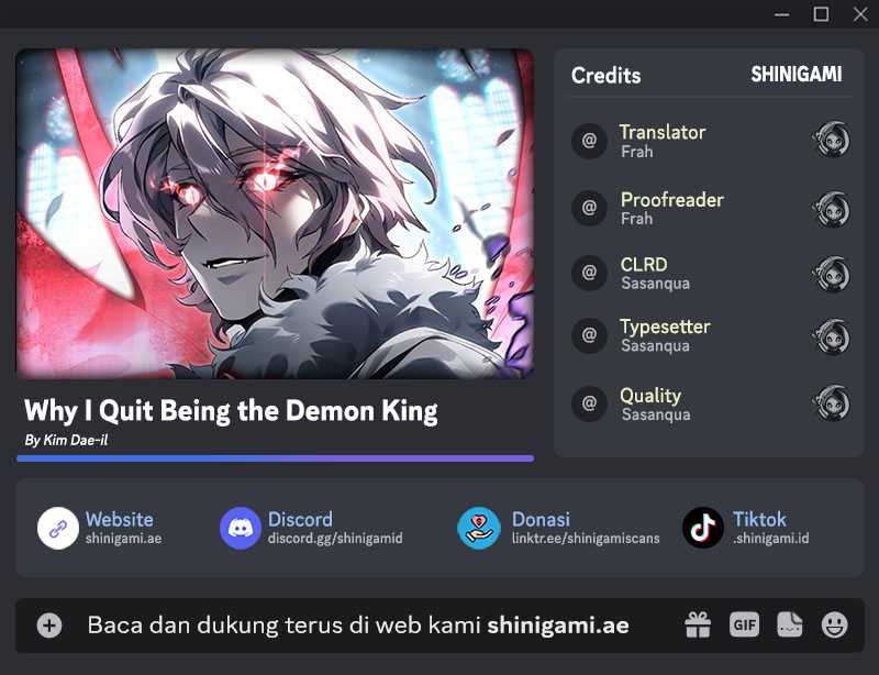 Why I Quit Being The Demon King chapter 27
