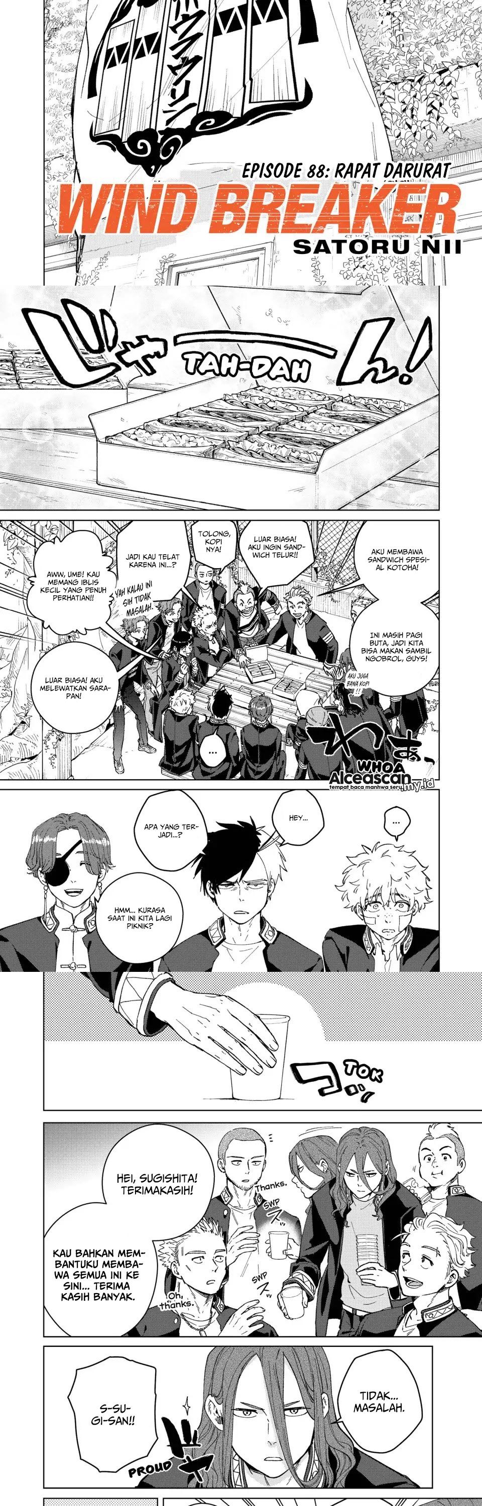 Wind Breaker (NII Satoru) chapter 88