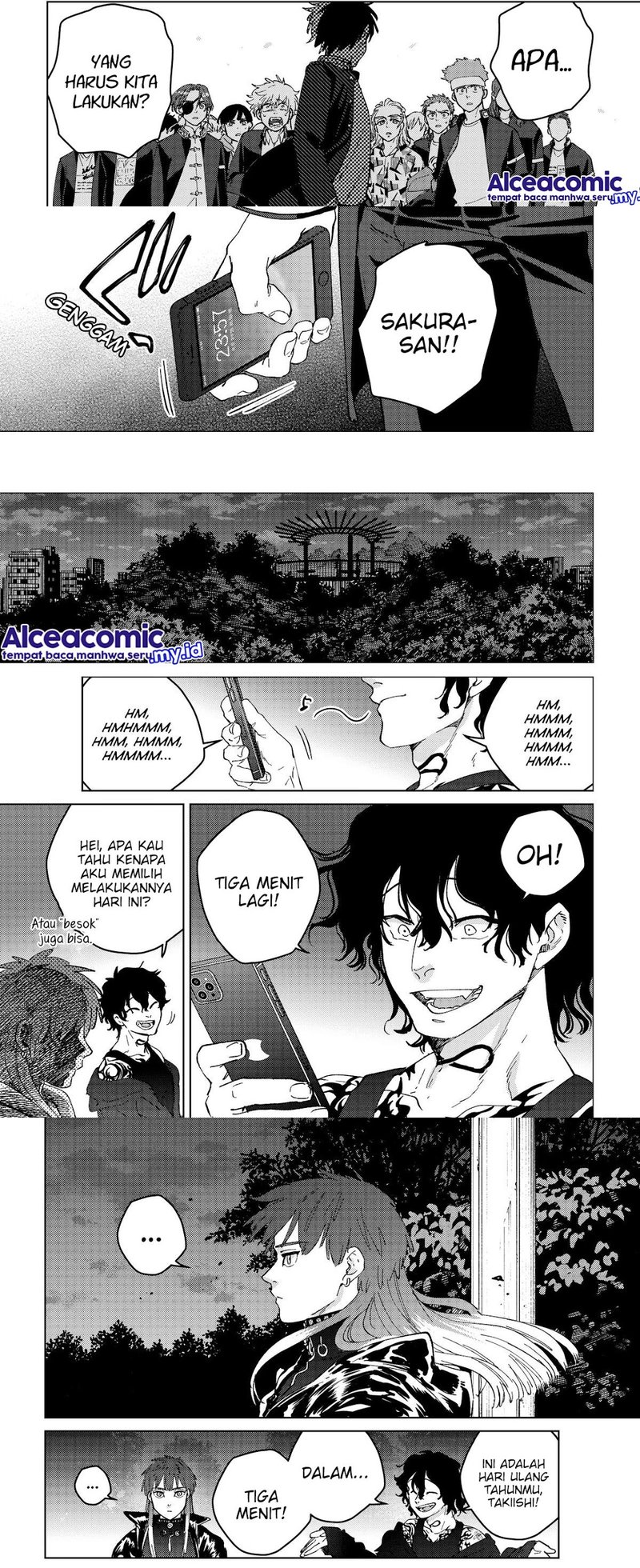 Wind Breaker (NII Satoru) Chapter 100 Bahasa Indonesia