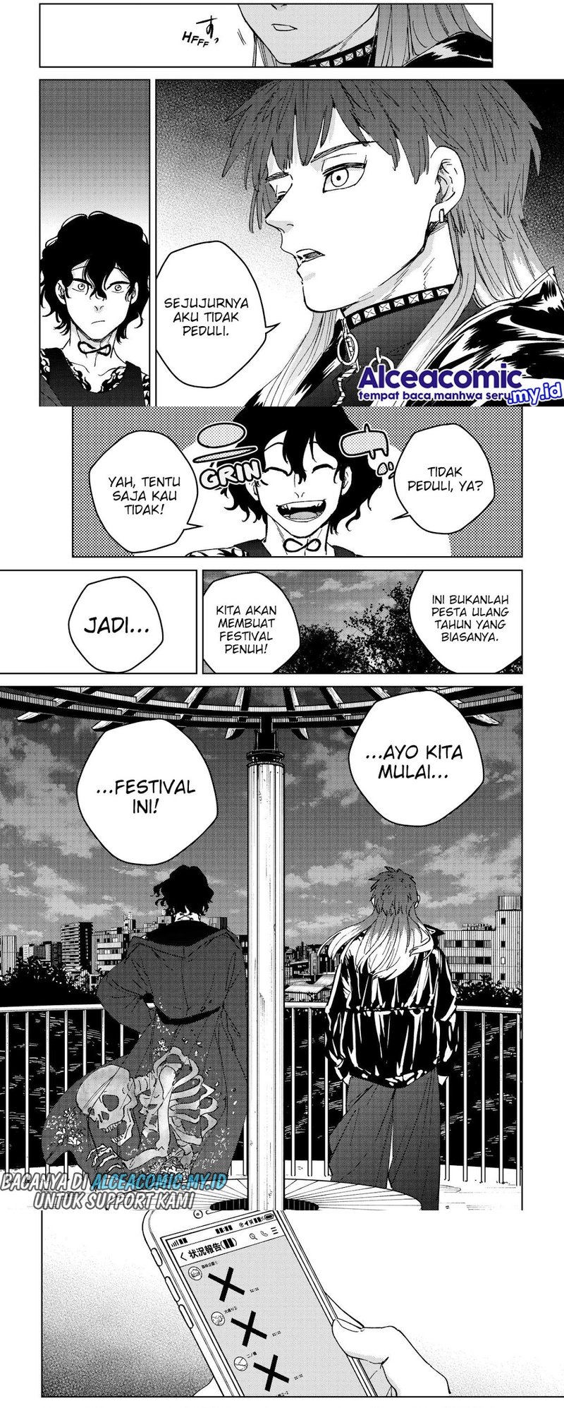 Wind Breaker (NII Satoru) Chapter 100 Bahasa Indonesia