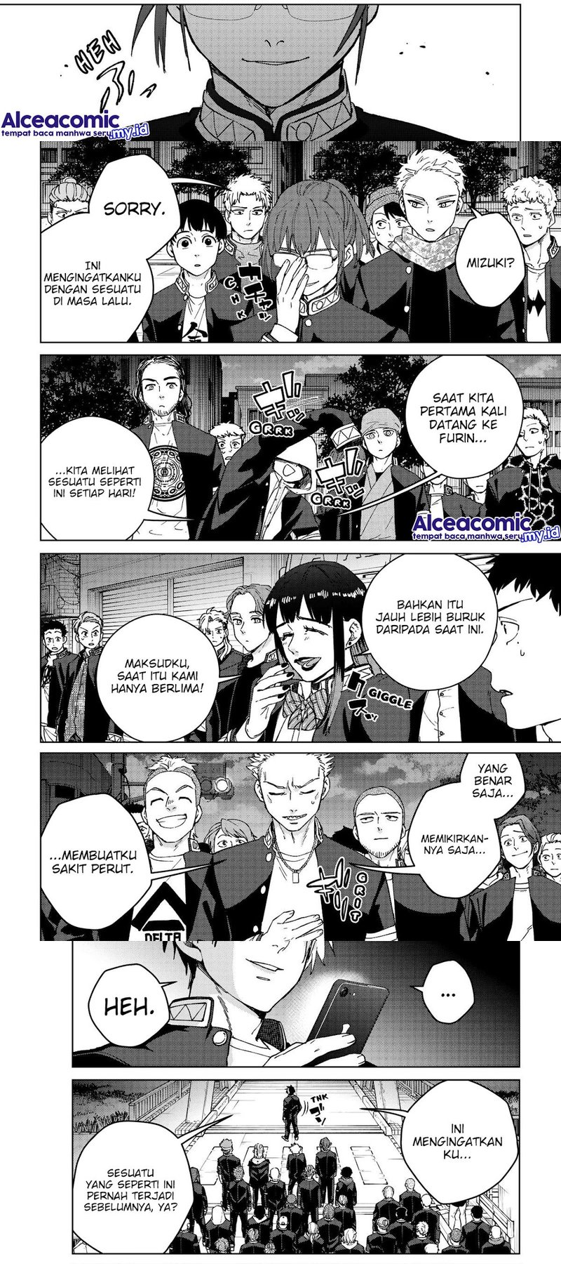Wind Breaker (NII Satoru) Chapter 100 Bahasa Indonesia