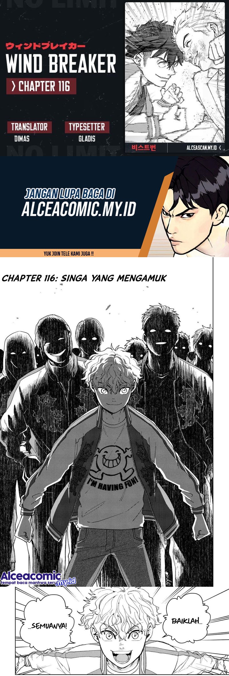 Dilarang COPAS - situs resmi www.mangacanblog.com - Komik wind breaker nii satoru 116 - chapter 116 117 Indonesia wind breaker nii satoru 116 - chapter 116 Terbaru 0|Baca Manga Komik Indonesia|Mangacan