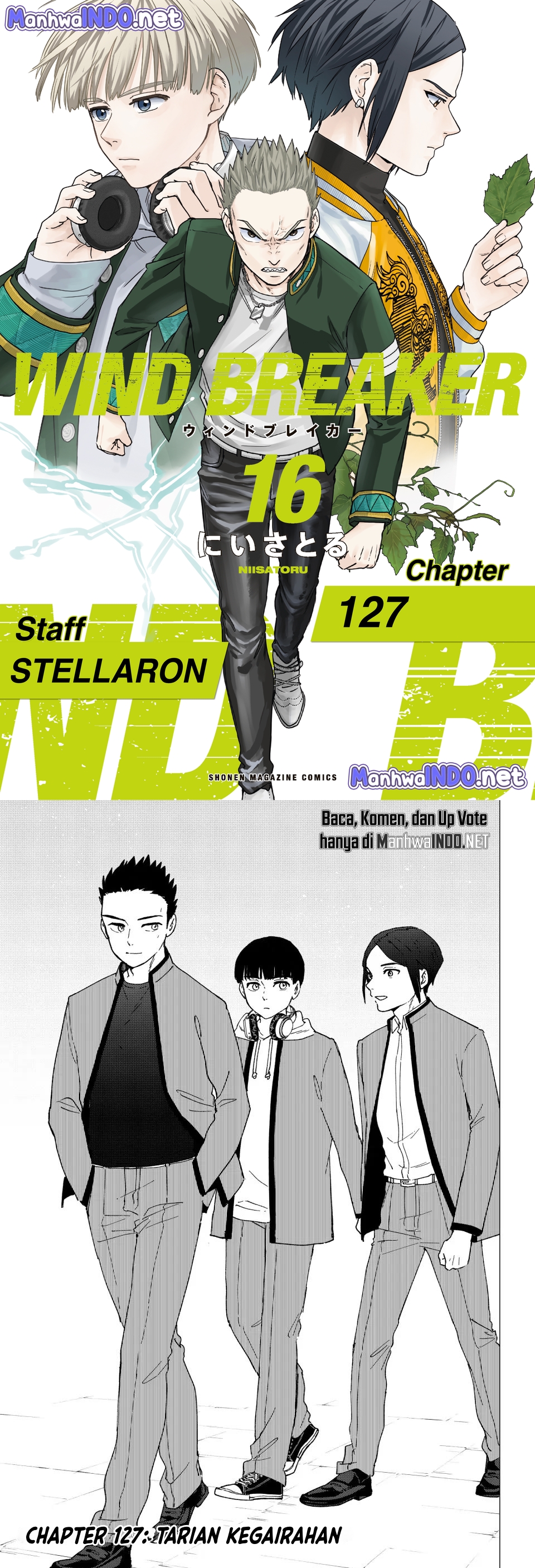 Wind Breaker Nii Satoru — Chapter 127, halaman 1