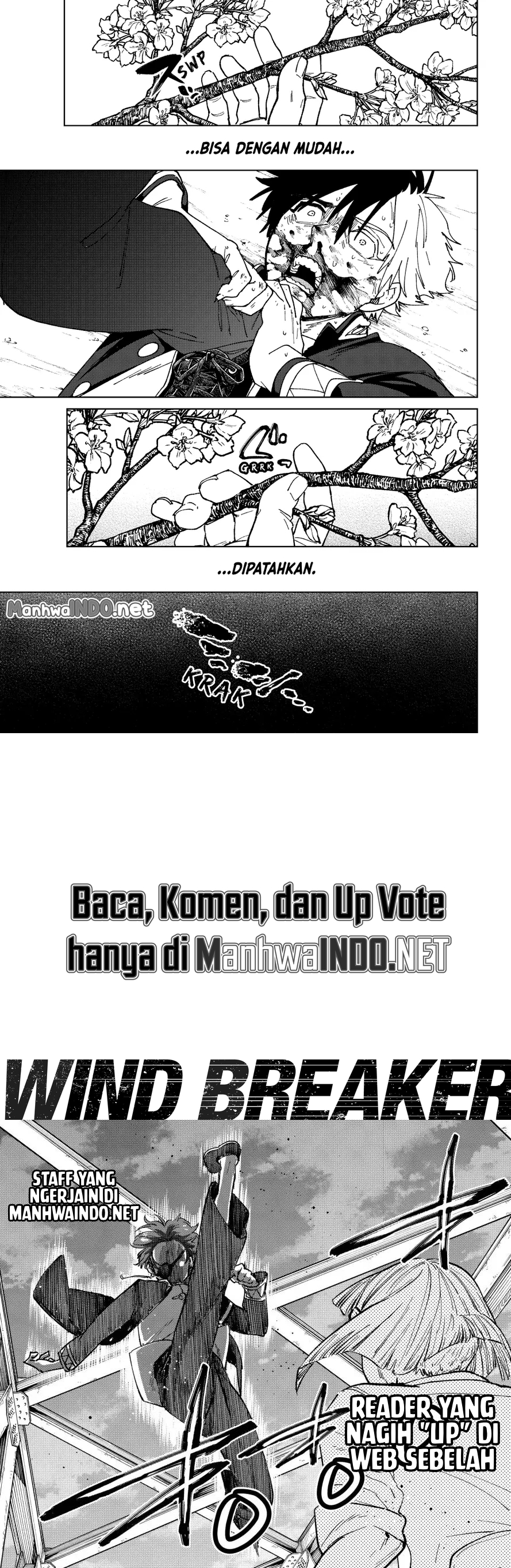 Wind Breaker (NII Satoru) Chapter 144 Bahasa Indonesia