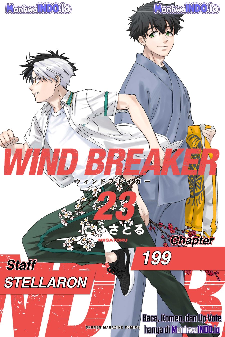 Wind Breaker (NII Satoru) Chapter 199 Bahasa Indonesia