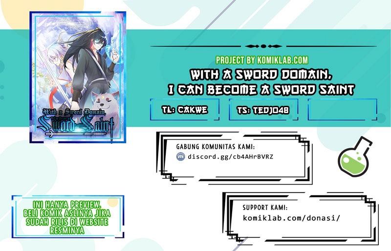 With a Sword Domain, I Can Become the Sword Saint chapter 36