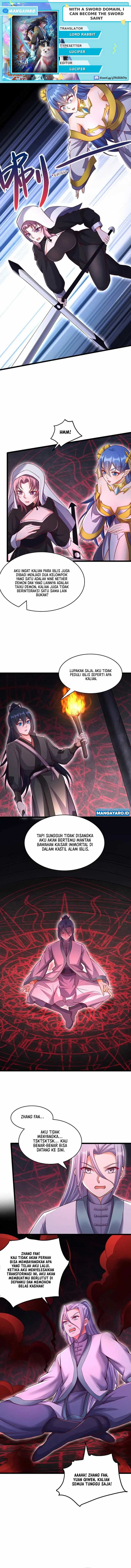 With a Sword Domain, I Can Become the Sword Saint Chapter 101 Bahasa Indonesia