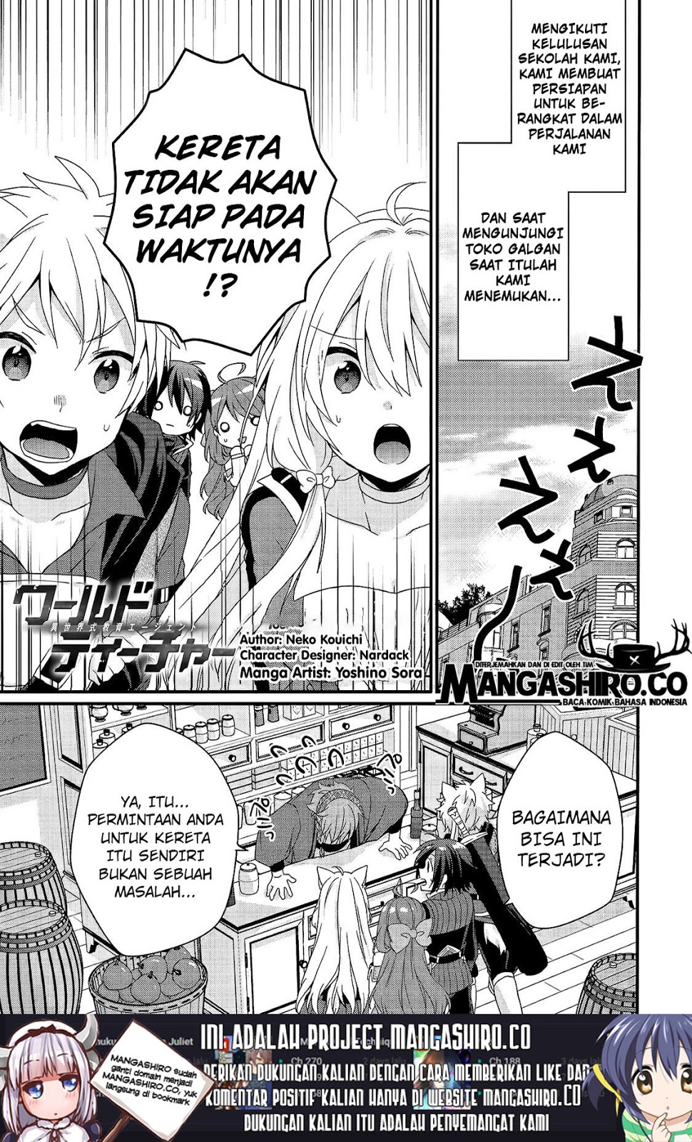 World Teacher: Isekaishiki Kyouiku Agent chapter 28