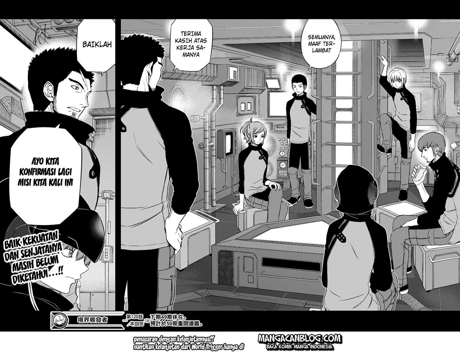 Dilarang COPAS - situs resmi www.mangacanblog.com - Komik world trigger 120 - chapter 120 121 Indonesia world trigger 120 - chapter 120 Terbaru 18|Baca Manga Komik Indonesia|Mangacan