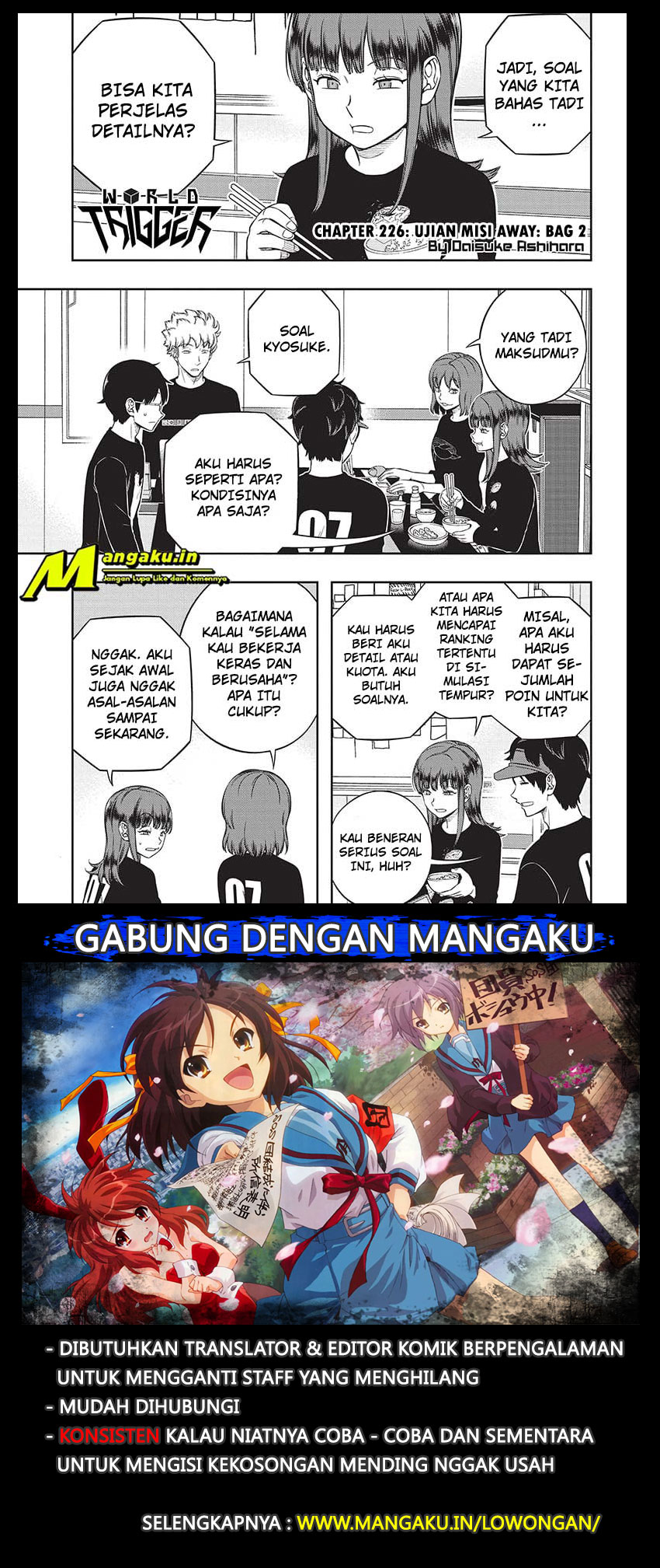 Dilarang COPAS - situs resmi www.mangacanblog.com - Komik world trigger 226 - chapter 226 227 Indonesia world trigger 226 - chapter 226 Terbaru 1|Baca Manga Komik Indonesia|Mangacan