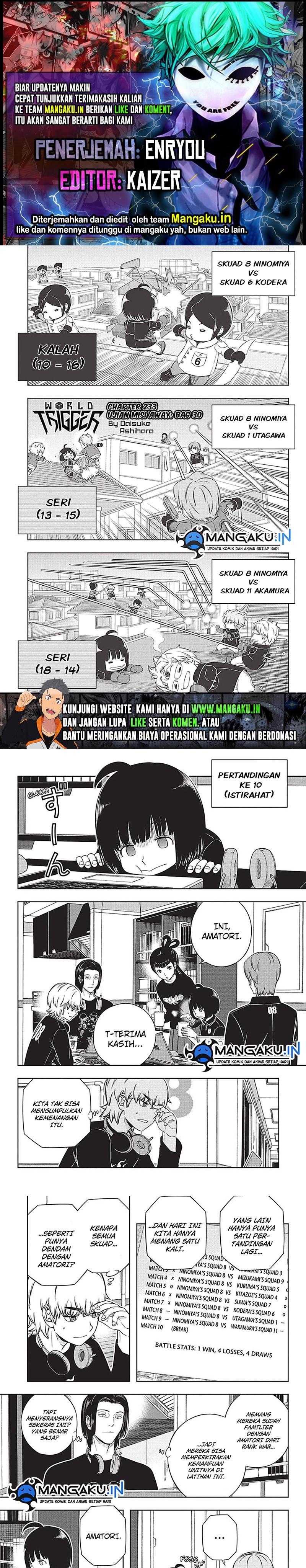 World Trigger chapter 233