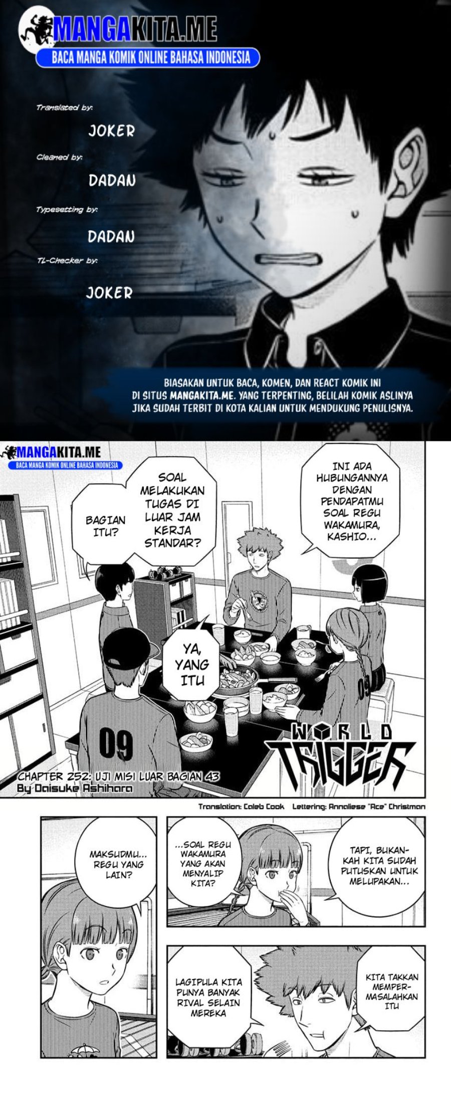 World Trigger — Chapter 252, halaman 1