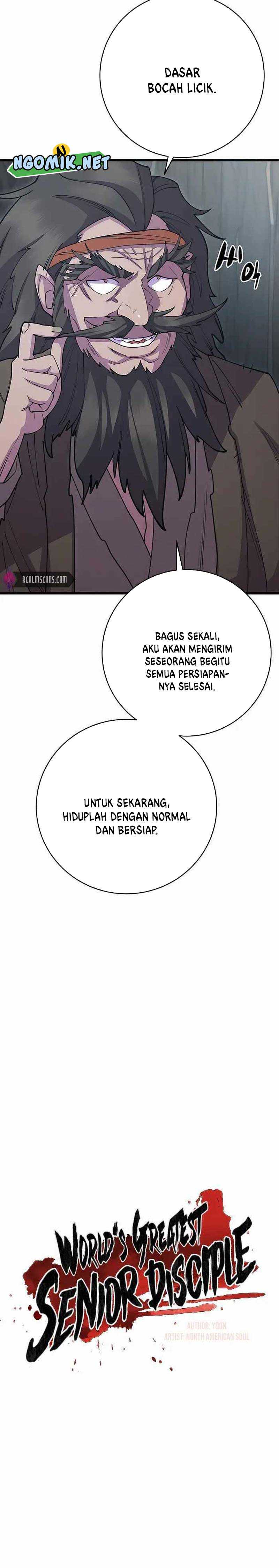 World’s Greatest Senior Disciple Chapter 40 Bahasa Indonesia