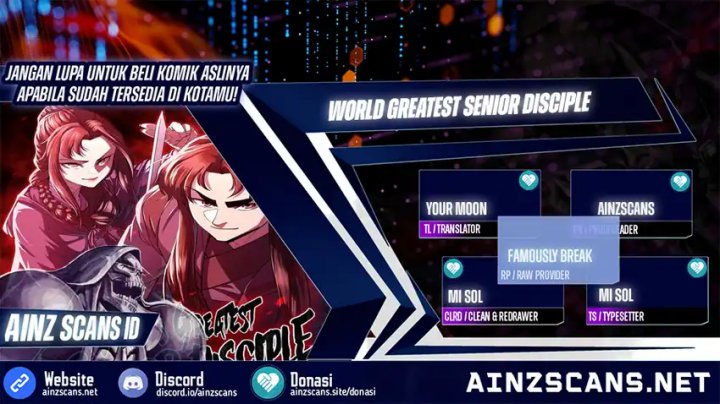 World’s Greatest Senior Disciple Chapter 133 Bahasa Indonesia