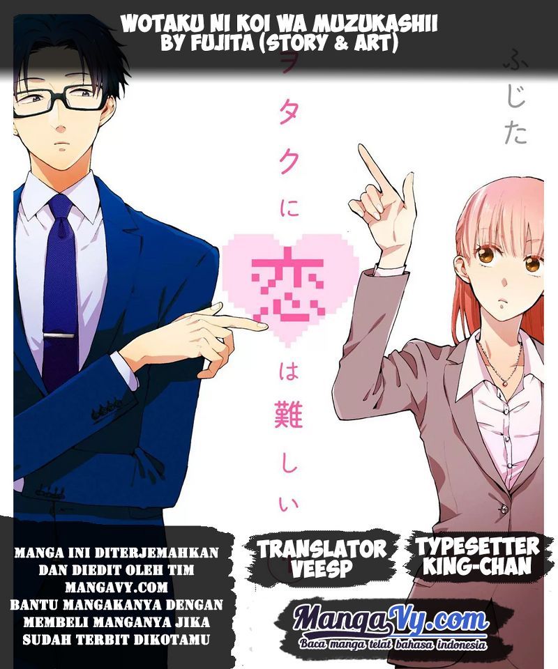 Wotaku ni Koi wa Muzukashii Chapter 19 Bahasa Indonesia