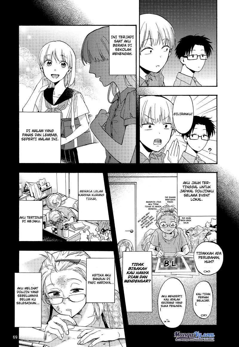 Wotaku ni Koi wa Muzukashii Chapter 19 Bahasa Indonesia