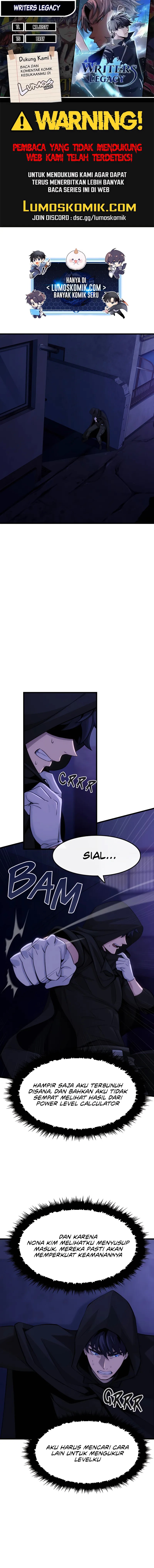 Writers Legacy Chapter 17 Bahasa Indonesia